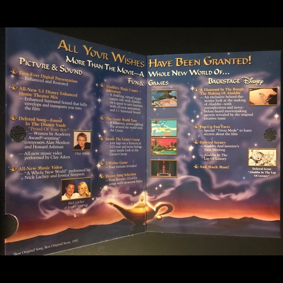 Aladdin 2-Disc Special Platinum Edition DVD - Picture 2 of 5